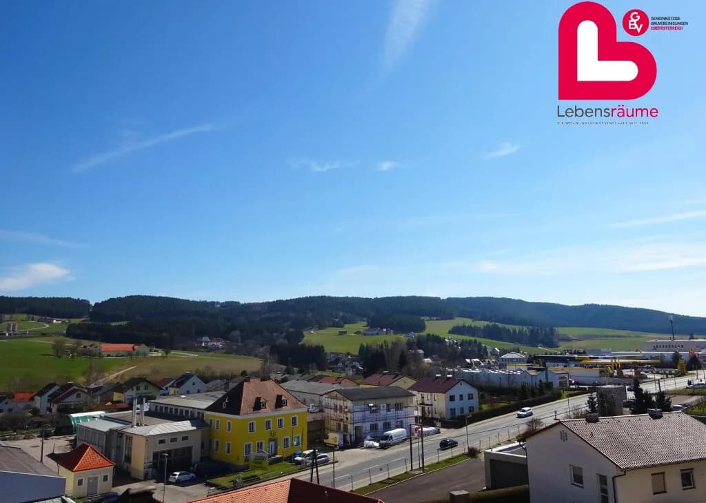 3-Zimmer-Wohnung mieten in Freistadt – 71,79 m², € 659