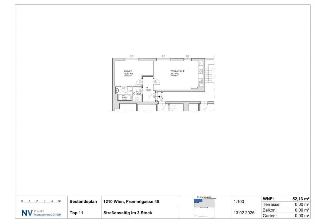 2-Zimmer-Wohnung mieten in Wien – 52,13 m², € 891 – Bild 9 von 9