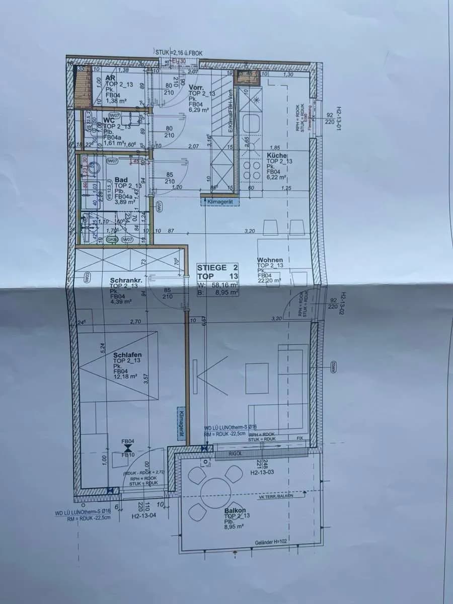 2-Zimmer-Wohnung mieten in Wien – 60 m², € 1.800 – Bild 5 von 5