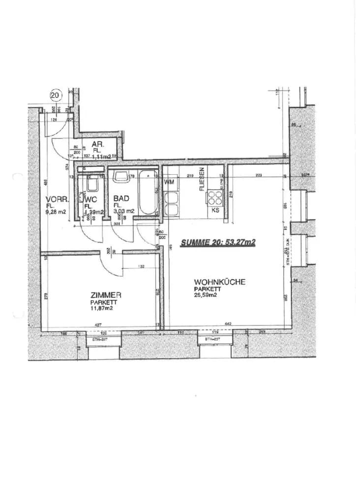 Wohnung mieten in Wels-Land – 54,17 m², € 624 – Bild 7 von 7