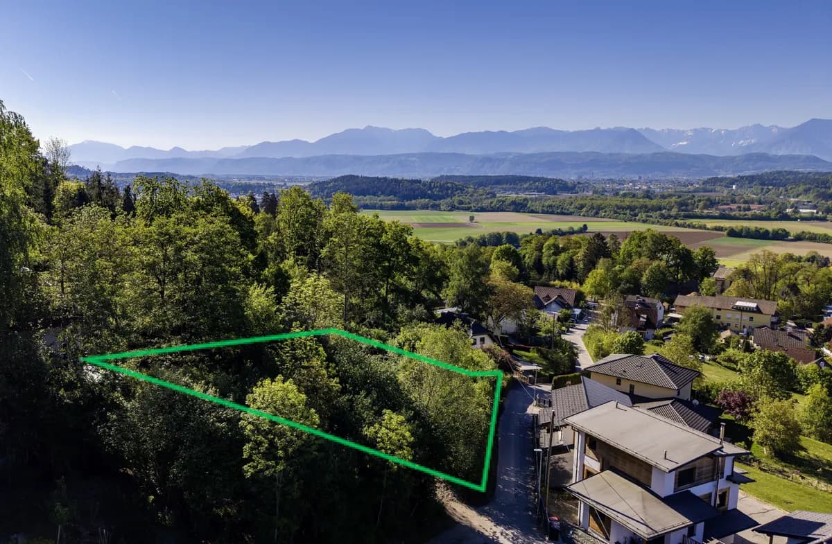 Grundstück kaufen in Klagenfurt – 1 280 m², € 410.000 – Bild 3 von 12