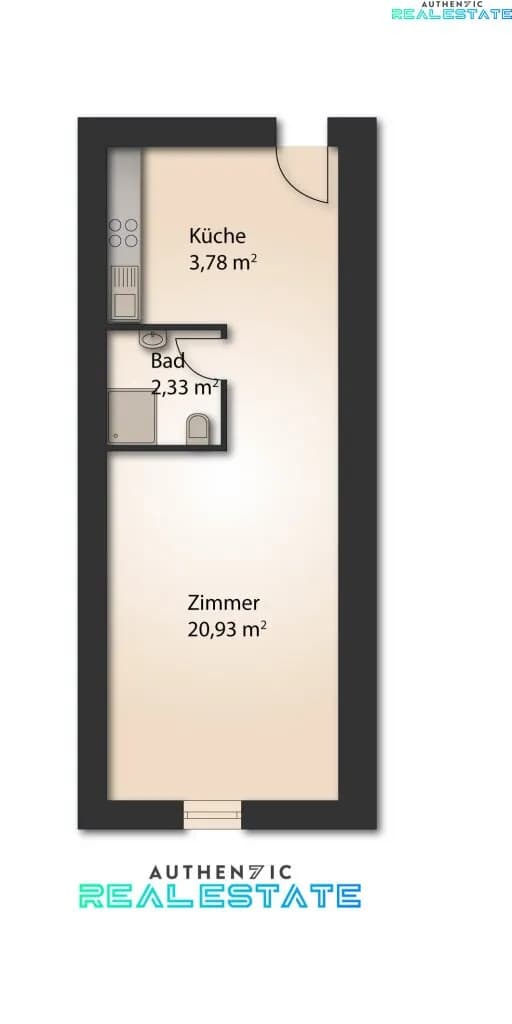 1-Zimmer-Wohnung kaufen in Wien – 29 m², € 179.000 – Bild 12 von 13