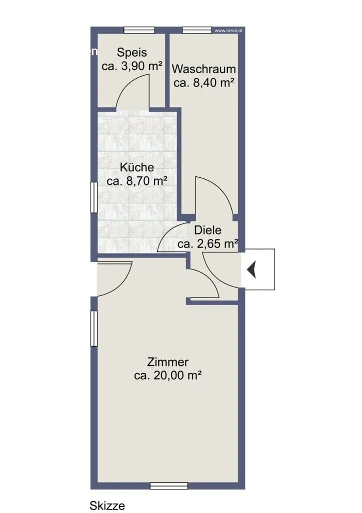 1-Zimmer-Haus kaufen in Leibnitz – 45 m², € 89.500 – Bild 9 von 9