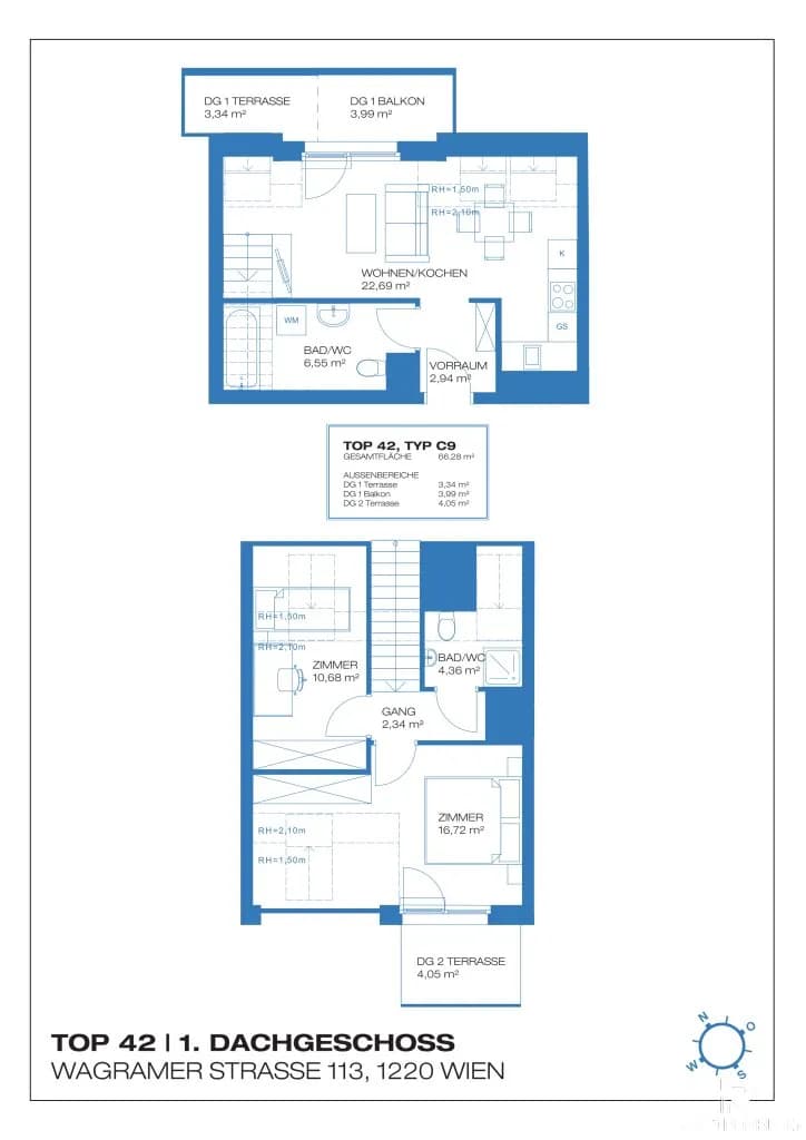 3-Zimmer-Wohnung kaufen in Wien – 66,28 m², € 493.726 – Bild 15 von 15
