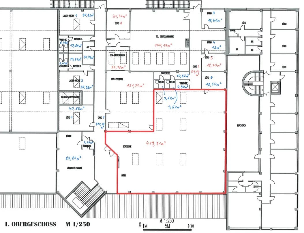Gewerbeimmobilie mieten in Wien – 2 325 m², € 10 – Bild 5 von 9
