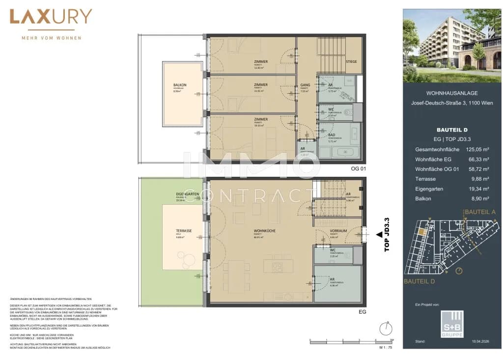 4-Zimmer-Wohnung kaufen in Wien – 125,05 m², € 850.000 – Bild 14 von 14