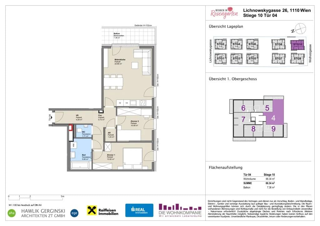 Immobilie kaufen in Wien – 66,34 m², € 293.043 – Bild 7 von 8