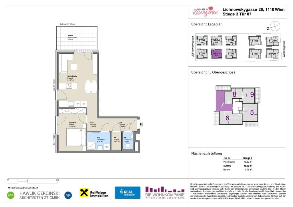 Immobilie kaufen in Wien – 48,93 m², € 220.968 – Bild 7 von 8