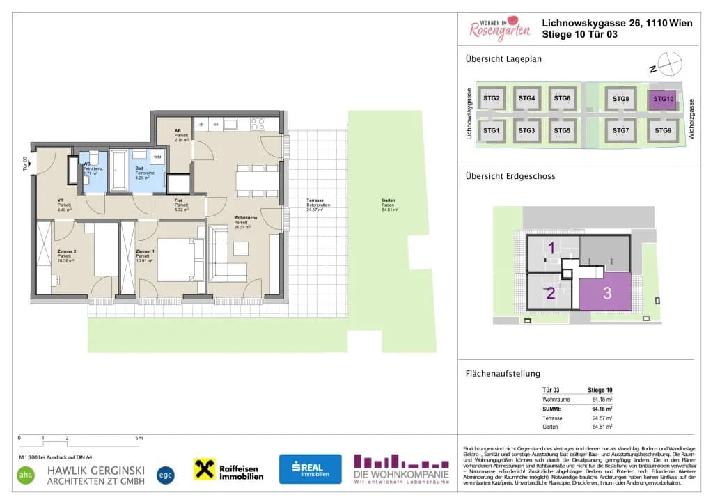 Immobilie kaufen in Wien – 64,24 m², € 337.590 – Bild 7 von 8