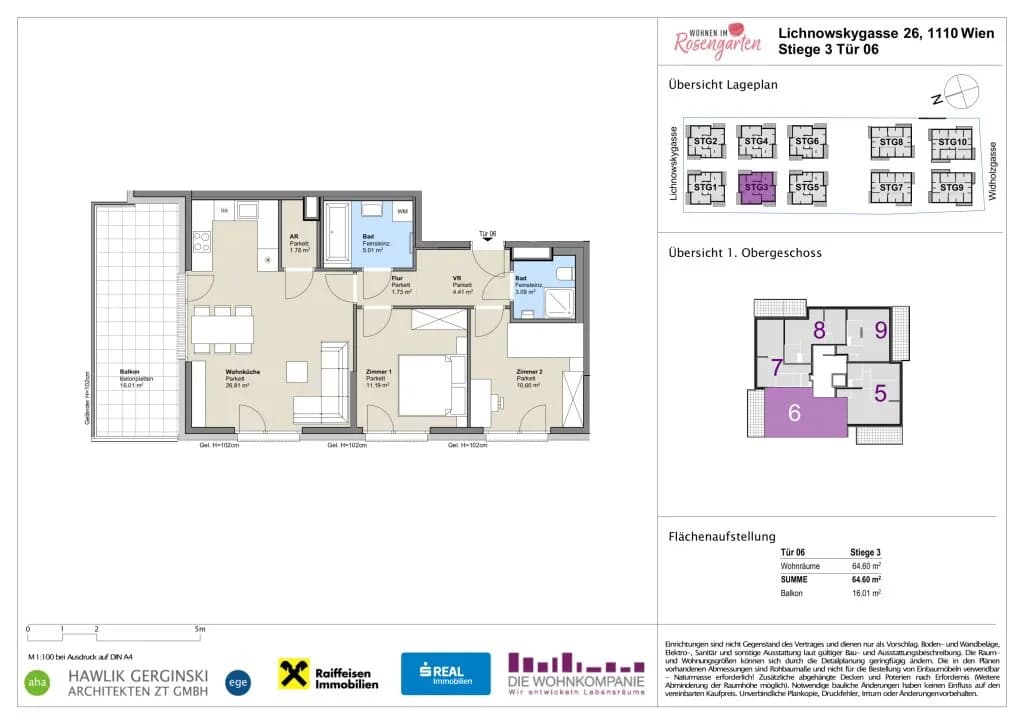 Immobilie kaufen in Wien – 64,74 m², € 313.131 – Bild 7 von 8