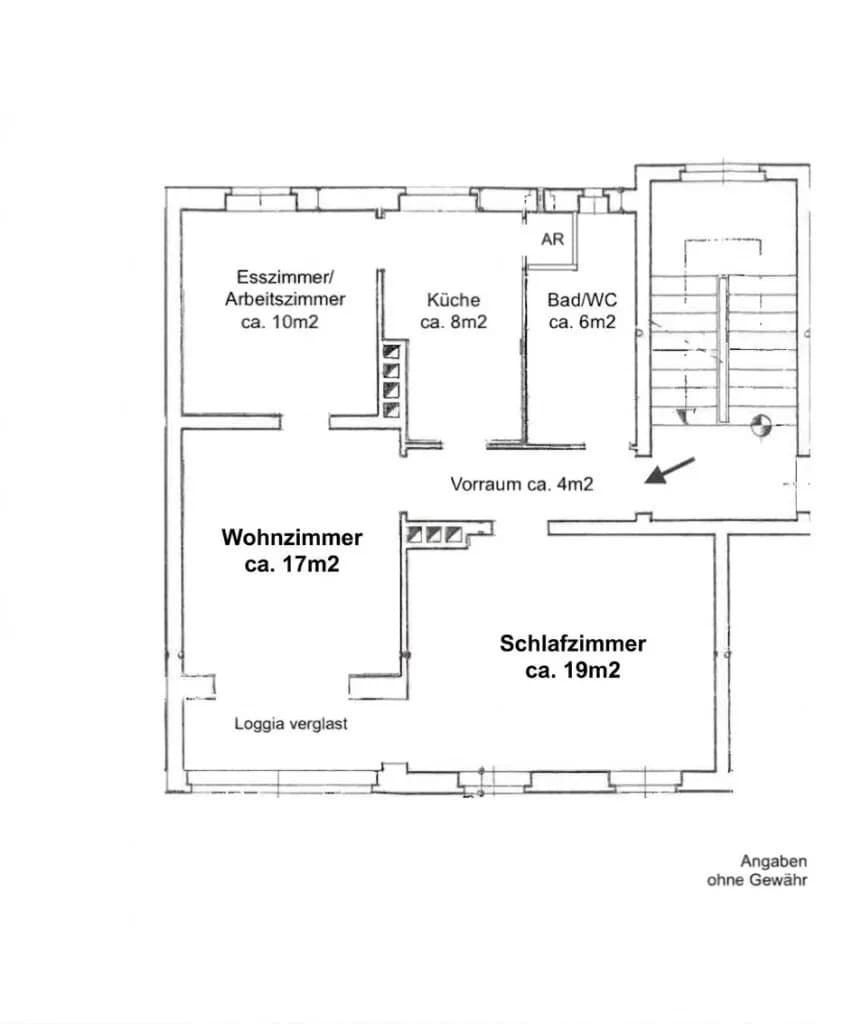 3-Zimmer-Wohnung mieten in Salzburg Stadt – 65 m², € 1.390 – Bild 6 von 6