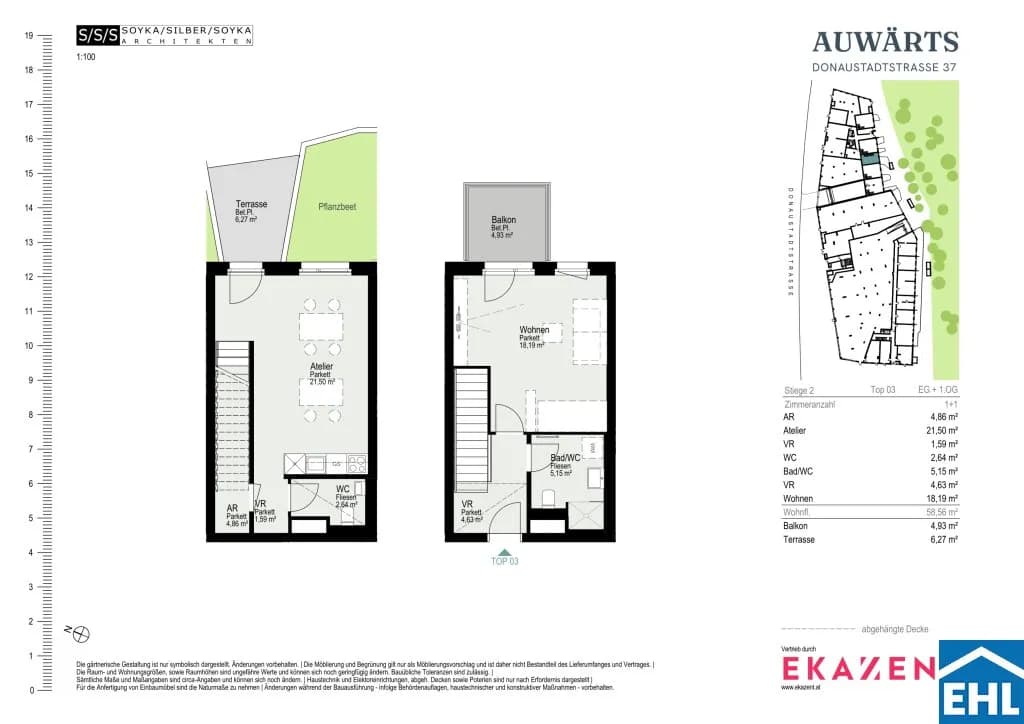 3-Zimmer-Wohnung mieten in Wien – 58,56 m², € 1.552 – Bild 20 von 20