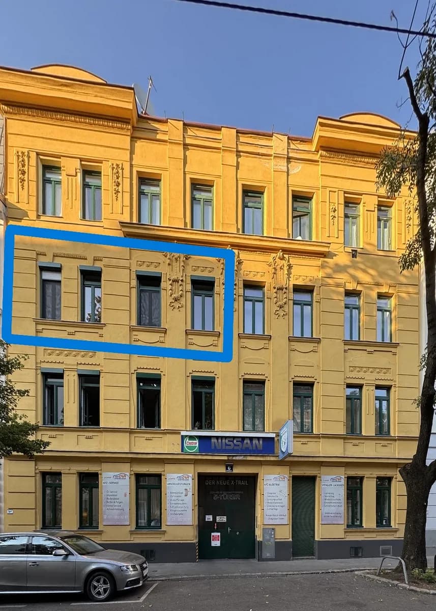 3-Zimmer-Wohnung mieten in Wien – 78 m², € 983