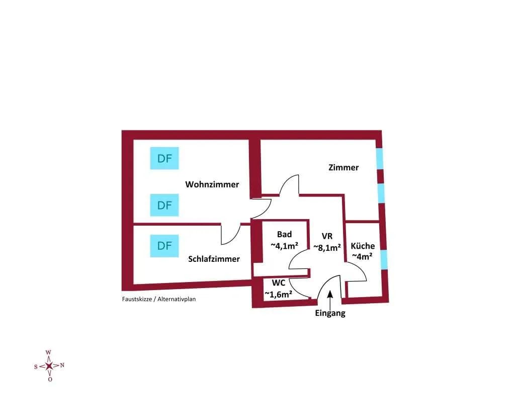 3-Zimmer-Wohnung kaufen in Wien – 64,04 m², € 299.000 – Bild 5 von 5