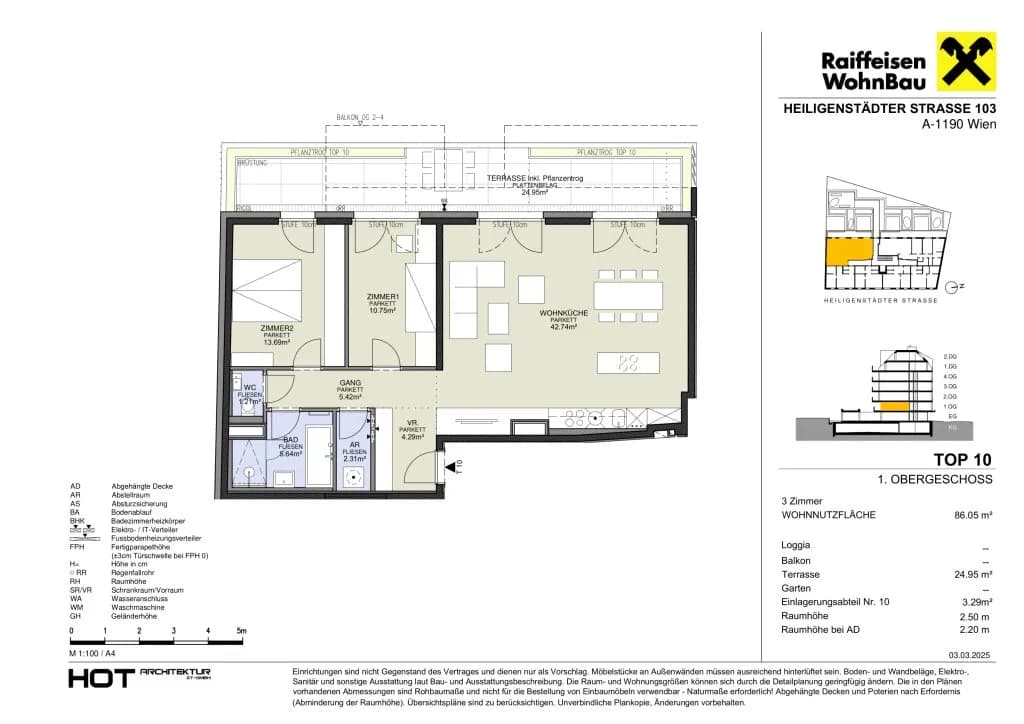 3-Zimmer-Wohnung kaufen in Wien – 86,05 m², € 774.500 – Bild 5 von 7