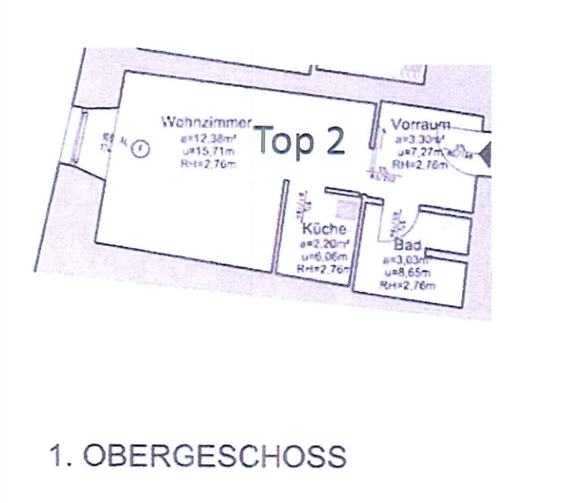 1-Zimmer-Wohnung mieten in Wolfsberg – 20,91 m², € 313 – Bild 7 von 7