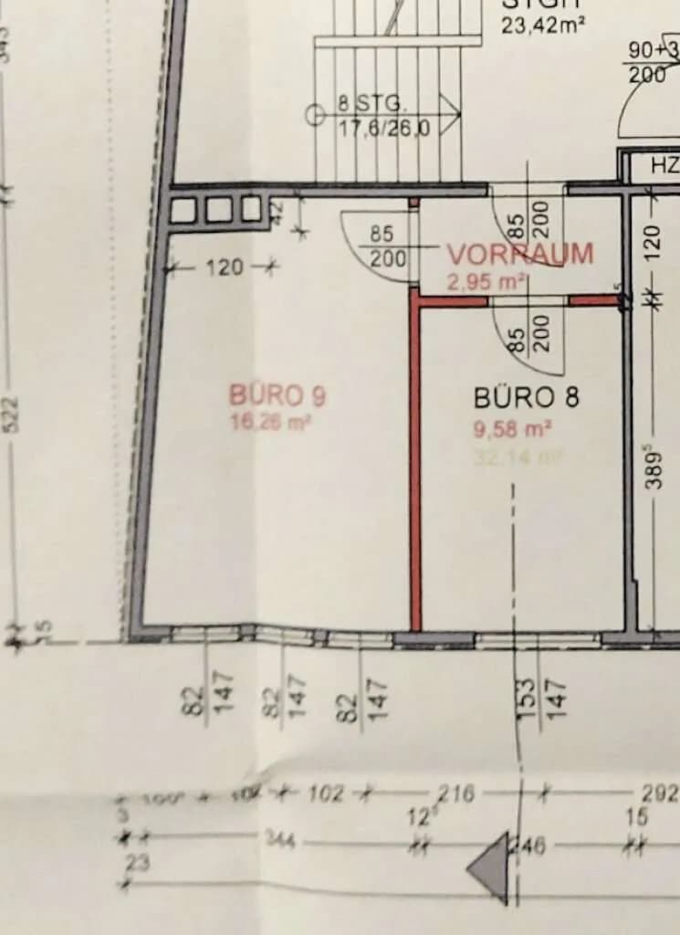 2-Zimmer-Gewerbeimmobilie mieten in Wien – 32 m², € 550 – Bild 10 von 11