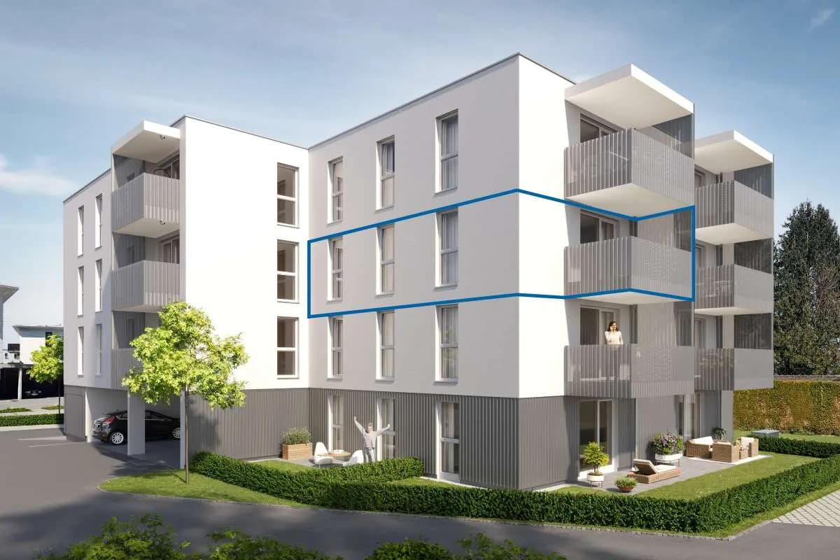 3-Zimmer-Wohnung kaufen in Dornbirn – 60,58 m², € 351.500 – Bild 5 von 6
