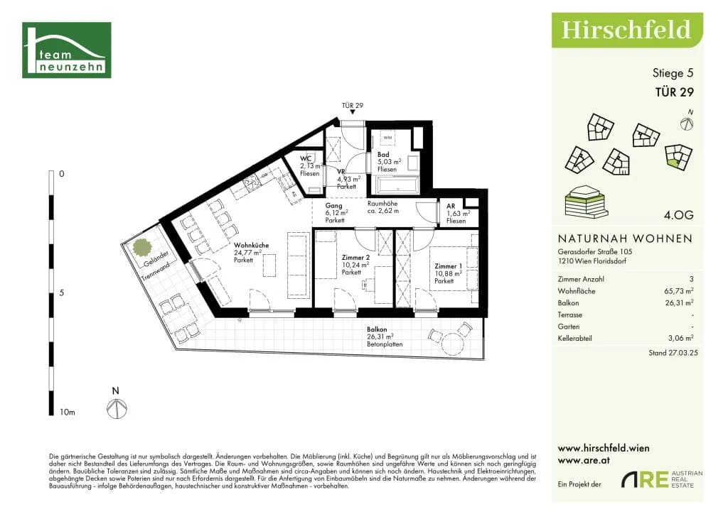 Immobilie kaufen in Wien – 65,73 m², € 360.000 – Bild 32 von 32