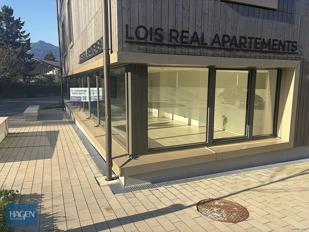 Gewerbeimmobilie mieten in Dornbirn – 73 m², € 1.135