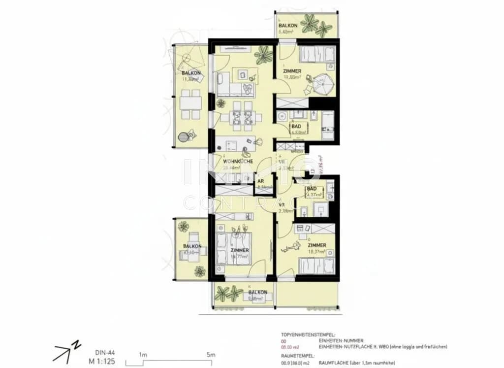 4-Zimmer-Wohnung kaufen in Wien – 82,9 m², € 556.500 – Bild 9 von 9