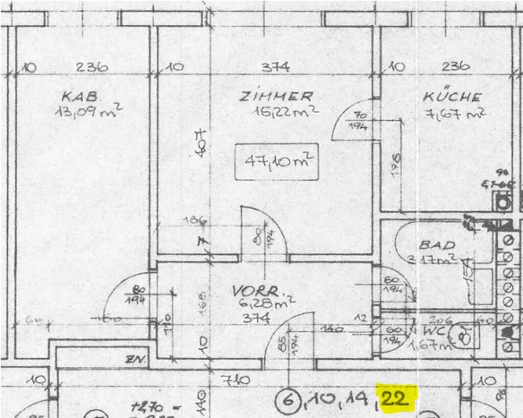 2-Zimmer-Wohnung kaufen in Wien – 47,1 m², € 199.000 – Bild 11 von 11
