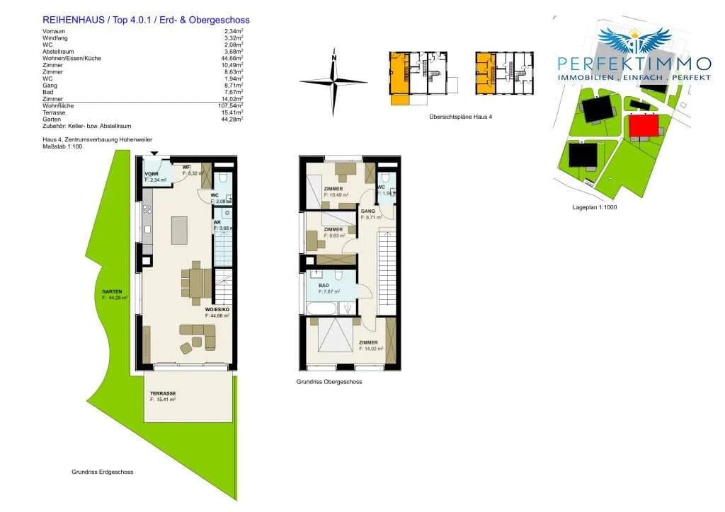 4-Zimmer-Haus kaufen in Bregenz – 107,54 m² – Bild 4 von 4
