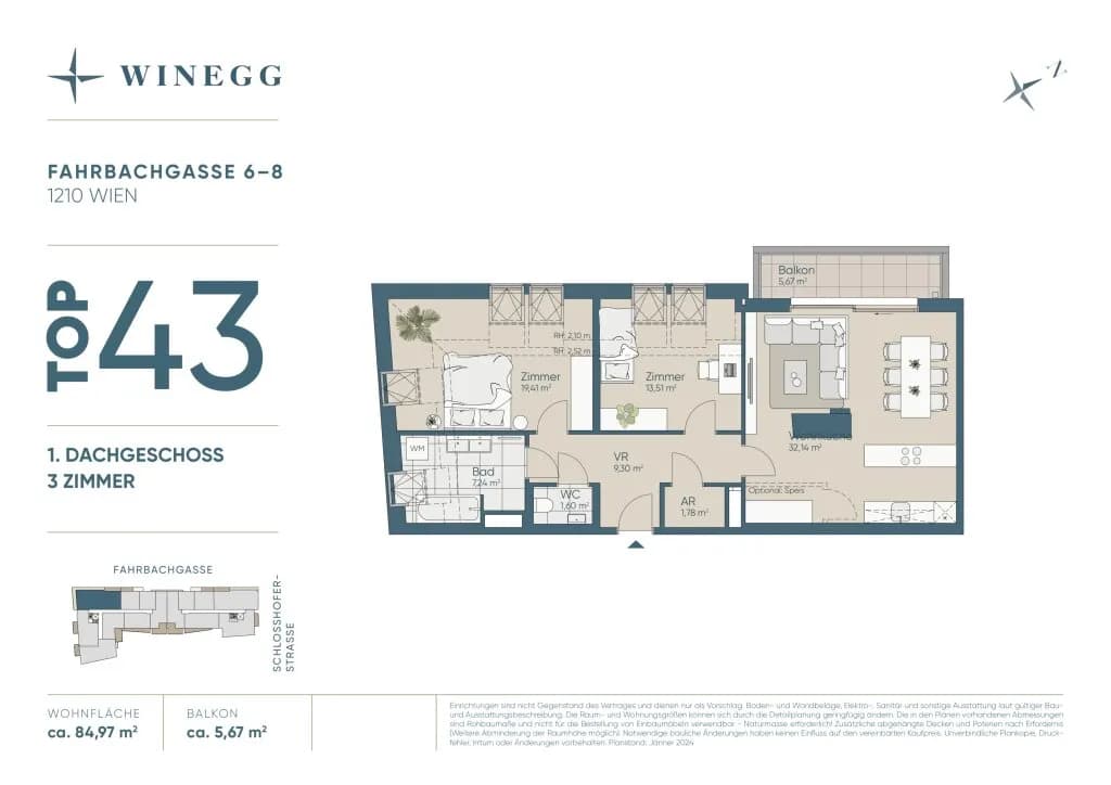 3-Zimmer-Wohnung kaufen in Wien – 84,97 m², € 675.300 – Bild 26 von 26