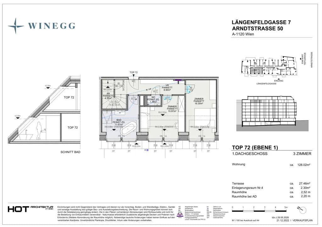 3-Zimmer-Wohnung kaufen in Wien – 128,05 m², € 990.000 – Bild 29 von 30