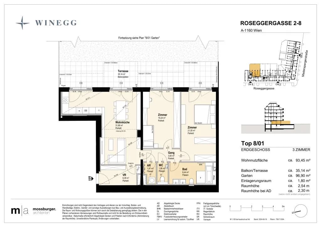 3-Zimmer-Wohnung kaufen in Wien – 93,4 m², € 669.300 – Bild 10 von 11