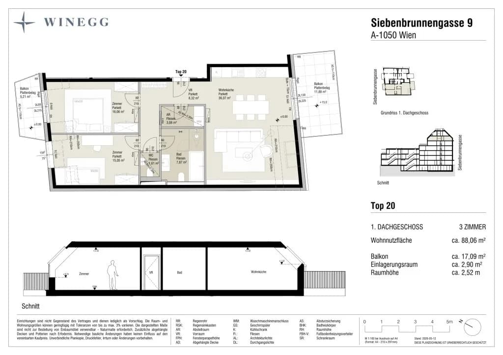 Immobilie kaufen in Wien – 88,04 m², € 883.200 – Bild 9 von 9