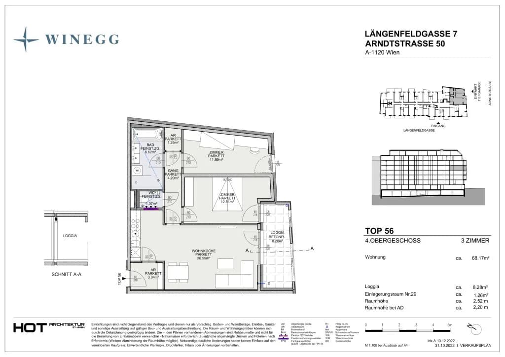 Immobilie kaufen in Wien – 68,15 m², € 459.400 – Bild 26 von 26