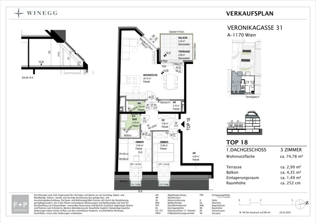 3-Zimmer-Wohnung kaufen in Wien – 74,7 m², € 690.100 – Bild 11 von 11