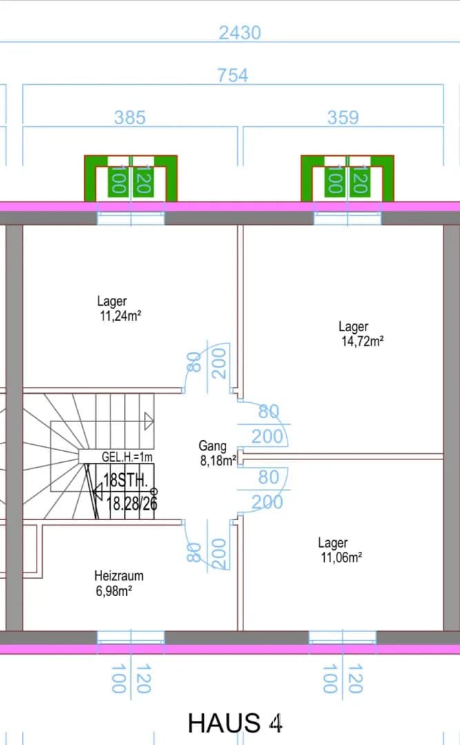 4-Zimmer-Haus kaufen in Gänserndorf – 150 m², € 549.000 – Bild 21 von 22