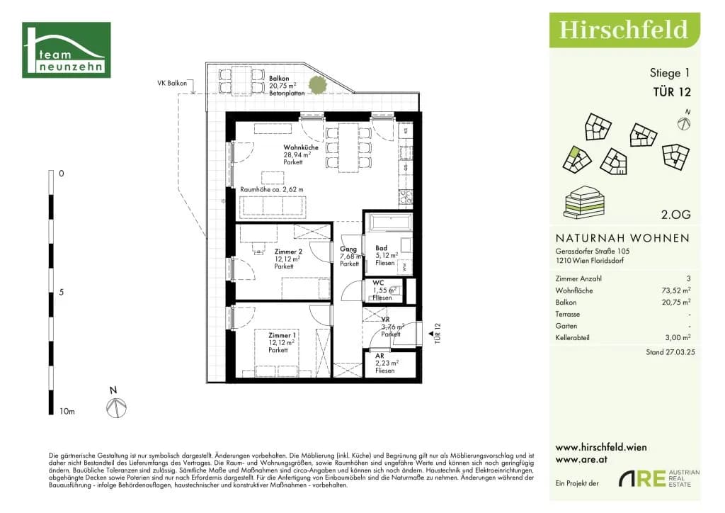 Immobilie kaufen in Wien – 73,52 m², € 380.000 – Bild 31 von 31