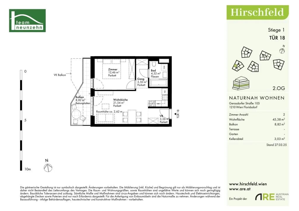 Immobilie kaufen in Wien – 45,38 m², € 235.000 – Bild 26 von 26