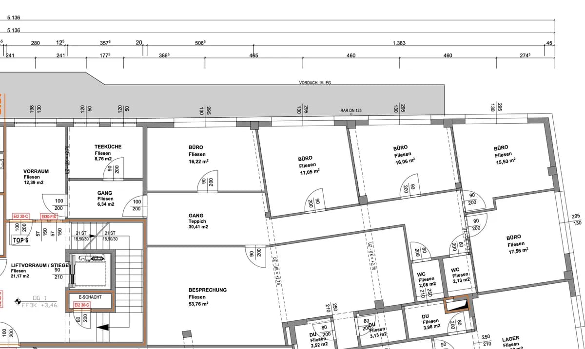 Gewerbeimmobilie mieten in Amstetten – 204 m², € 2.434 – Bild 24 von 24
