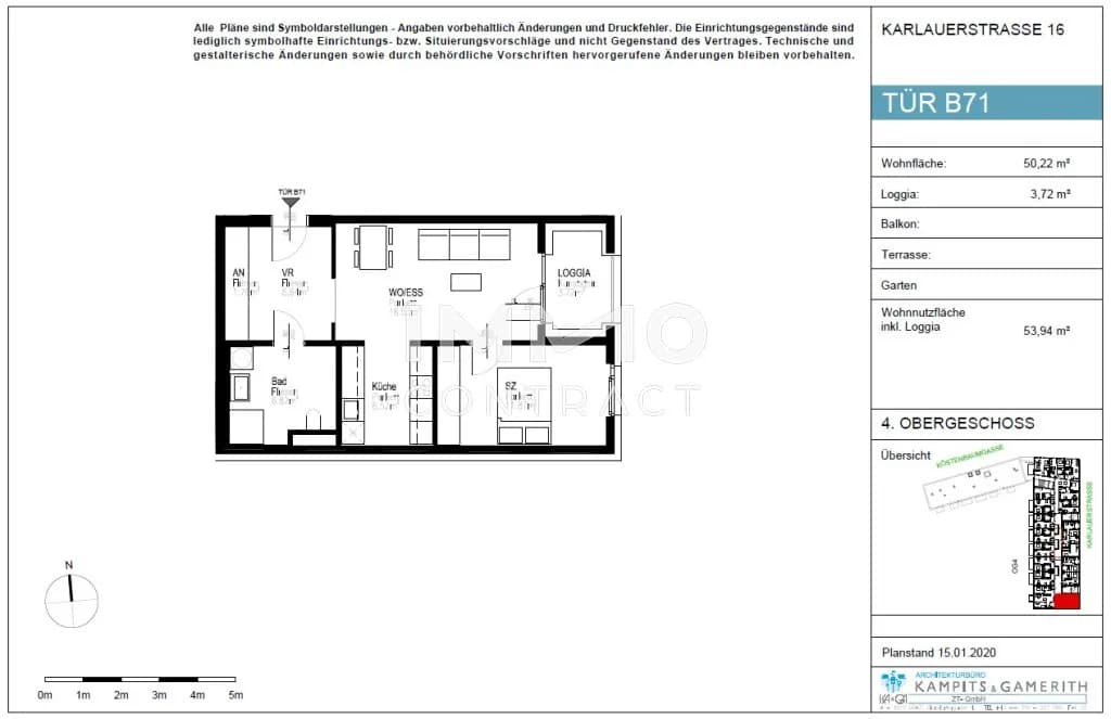 2-Zimmer-Wohnung mieten in Graz – 50,22 m², € 594 – Bild 10 von 10