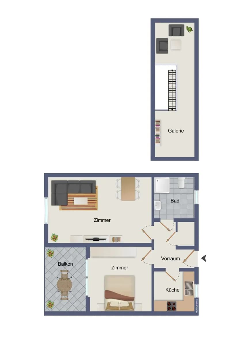 2-Zimmer-Wohnung mieten in Graz – 60,14 m², € 886 – Bild 13 von 13