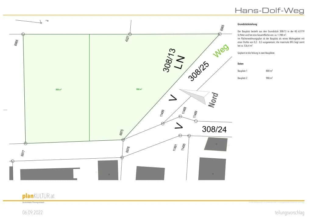 Grundstück kaufen in Graz – 800 m², € 545.000 – Bild 6 von 6