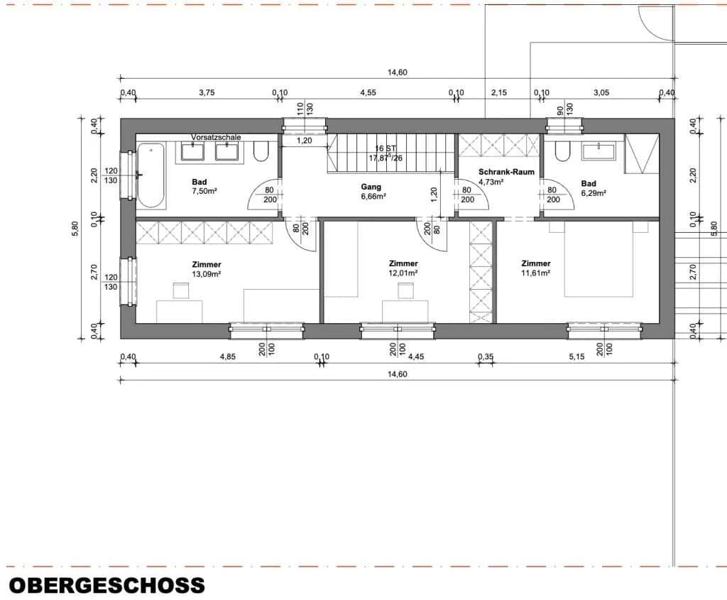 5-Zimmer-Haus kaufen in Wien – 125,17 m², € 525.000 – Bild 4 von 5