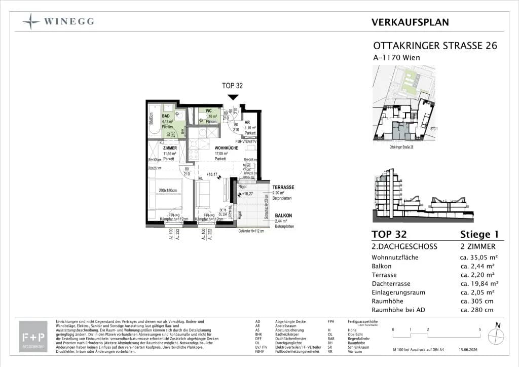 Immobilie kaufen in Wien – 35,05 m², € 359.500 – Bild 7 von 8
