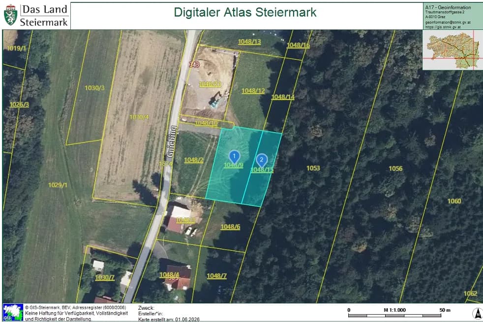 Grundstück kaufen in Südoststeiermark – 1 263 m², € 88.410 – Bild 9 von 9