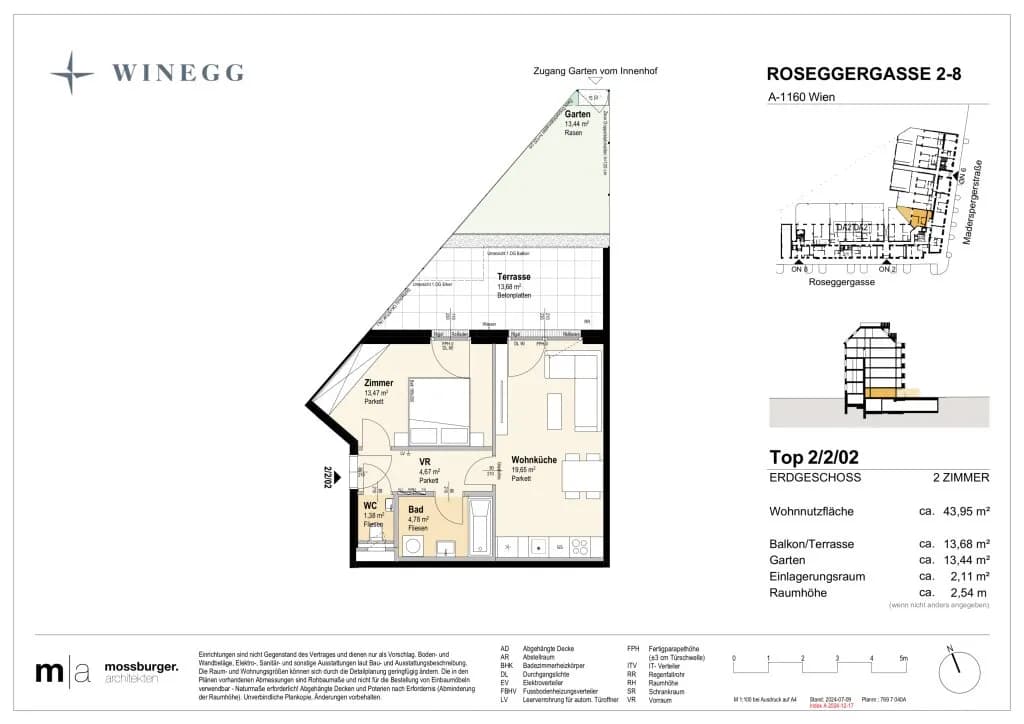 2-Zimmer-Wohnung kaufen in Wien – 43,95 m², € 287.400 – Bild 10 von 10