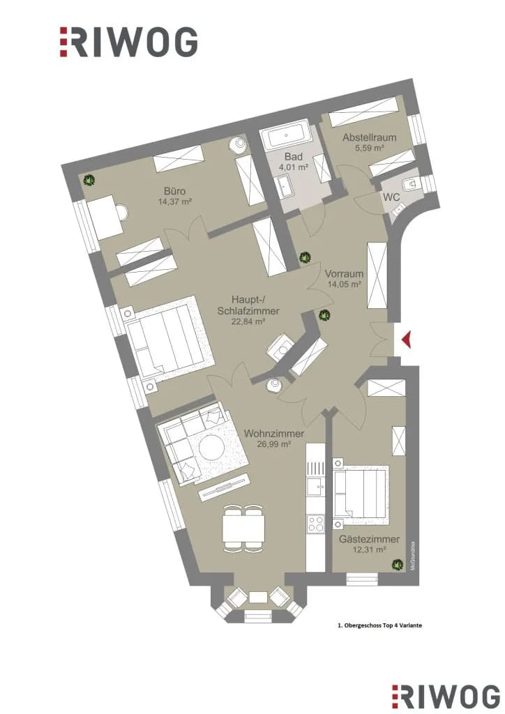 3-Zimmer-Wohnung kaufen in Wien – 101,38 m², € 499.000 – Bild 24 von 24