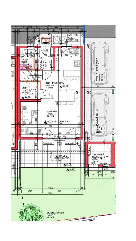 4-Zimmer-Haus kaufen in Villach – 89,98 m², € 424.598 – Bild 2 von 6