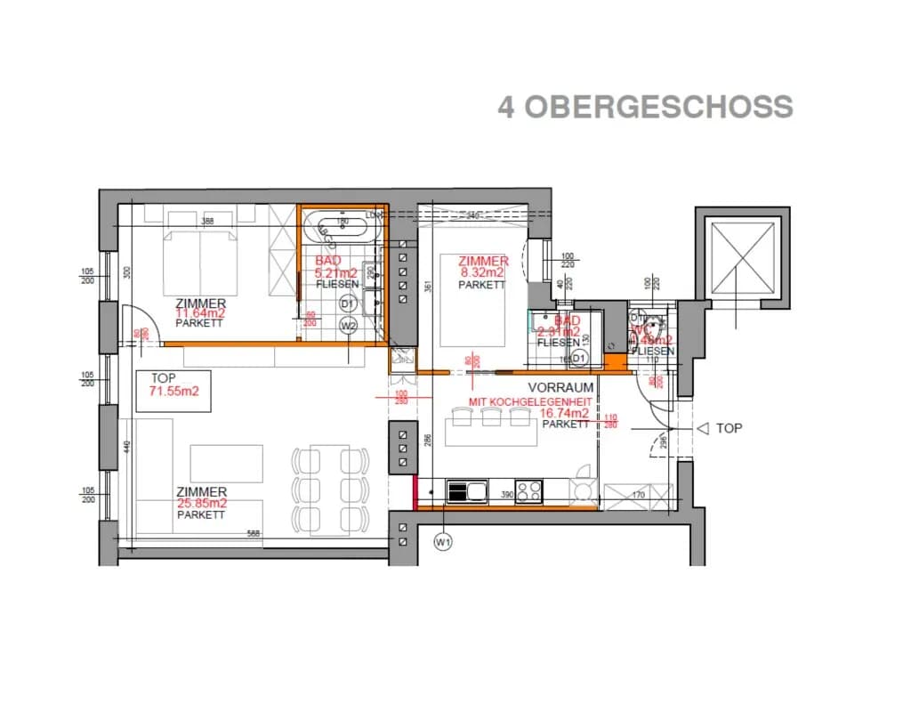 3-Zimmer-Wohnung kaufen in Wien – 71,55 m², € 790.000 – Bild 16 von 16