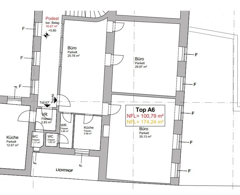 Gewerbeimmobilie mieten in Wien – 374 m², € 14 – Bild 7 von 9