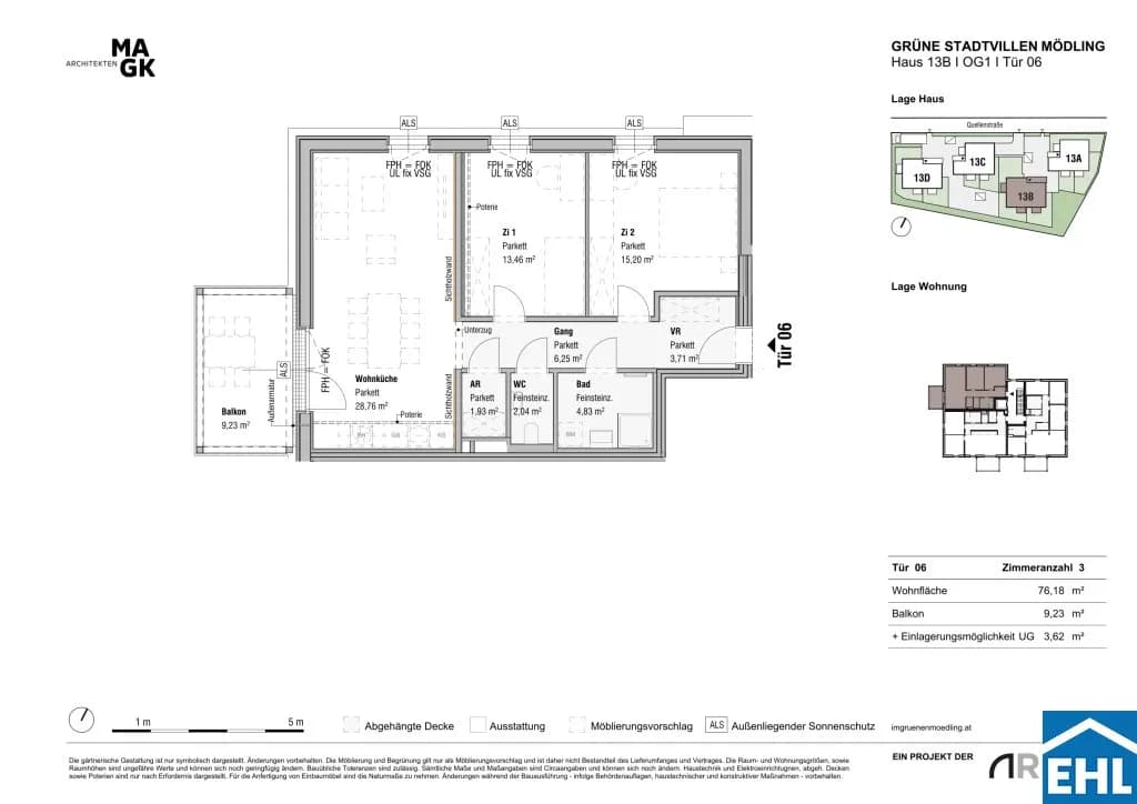 Immobilie kaufen in Mödling – 76,18 m², € 485.050 – Bild 21 von 21