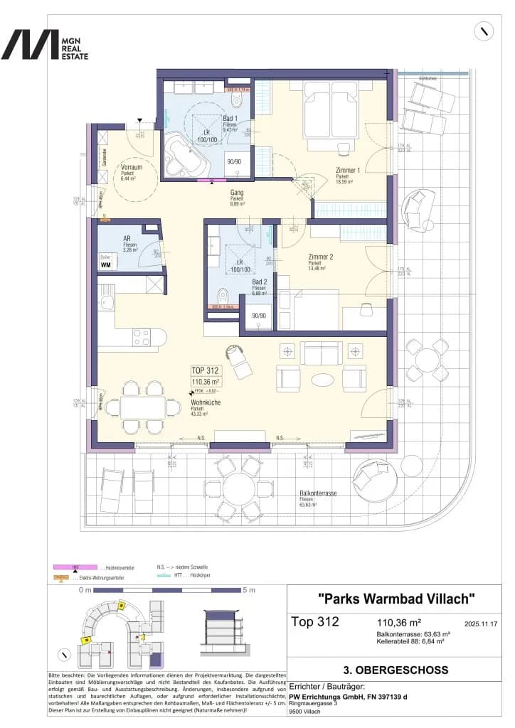 3-Zimmer-Wohnung kaufen in Villach – 110,36 m², € 945.000 – Bild 12 von 13